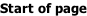 Start of page