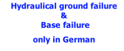 Hydraulical ground failure &  Base failure  only in German